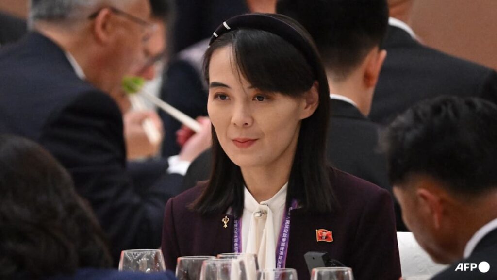 Kim’s sister says only ‘idiots’ believe North Korea will give up nukes