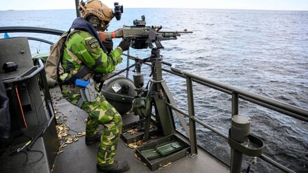 Sweden rehearses mass military burials as part of defence drill