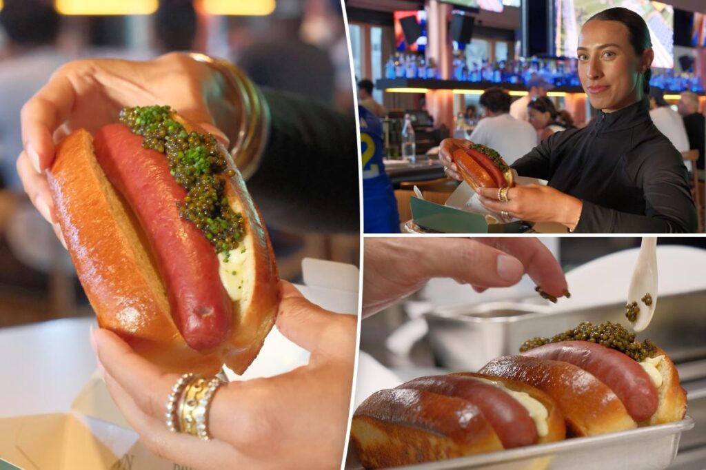 LA’s new $74 caviar hot dog takes on the viral $100 glizzy trend