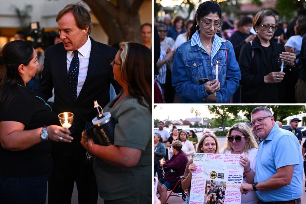 Emotional vigil held for NBC reporter and others killed in helicopter and Metro bus crash