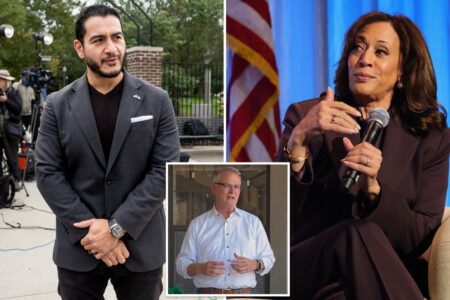 ‘Word salad’ Kamala Harris hits midterm campaign trail — but some Dems are begging ex-VP to just stay home