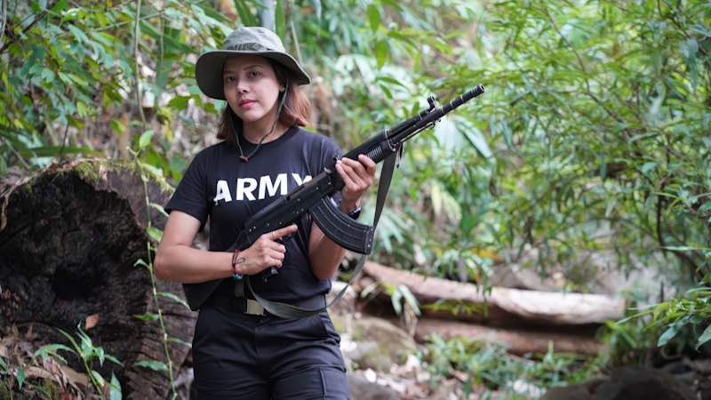 Former Miss Grand International contestant on her journey from protest leader to resistance fighter and film star