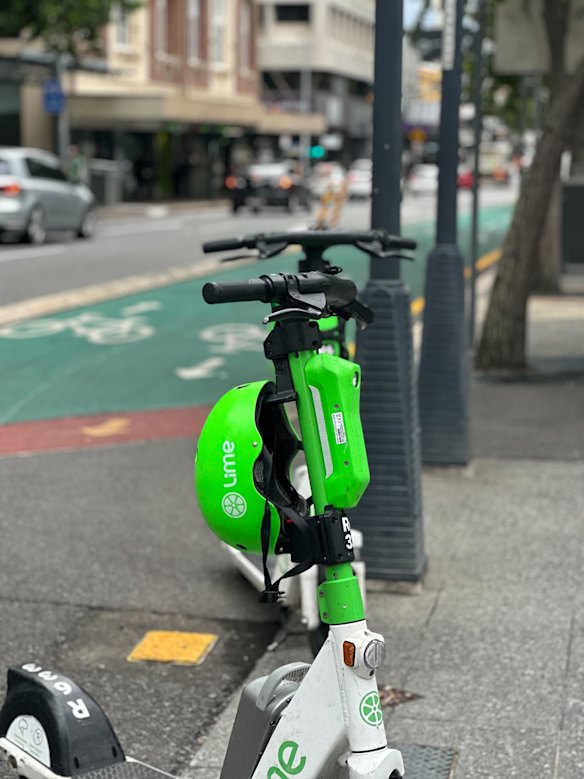 There is a cap of 7100 scooters operating at any time in Brisbane.