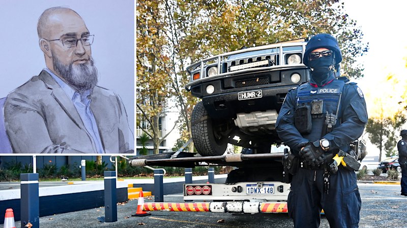 ‘Hollywood star’ in a Hummer accused of masterminding $50 million drug run from Victoria to Western Australia