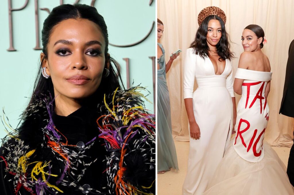 Exclusive | AOC’s ‘Tax the Rich’ dress designer sued for $1M for stiffing her celeb mega bash event planners