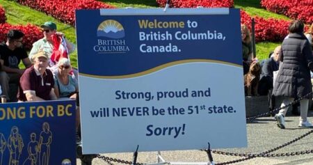 B.C. unveils new border signs: ‘We will never be the 51st state’