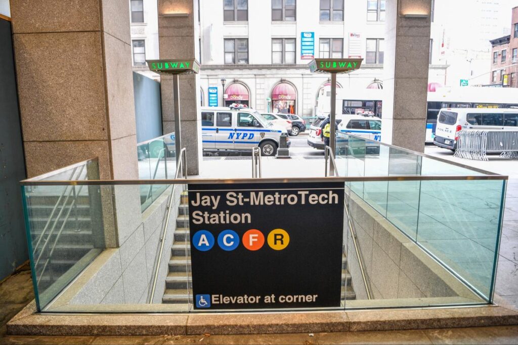 Knife-wielding woman slashes female commuter during clash at NYC subway station