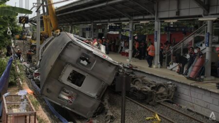 Indonesia charges train driver over crash that killed 16 women