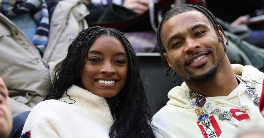 Why Simone Biles Isn’t Attending Husband Jonathan Owens’ Road Games This NFL Season (Exclusive)