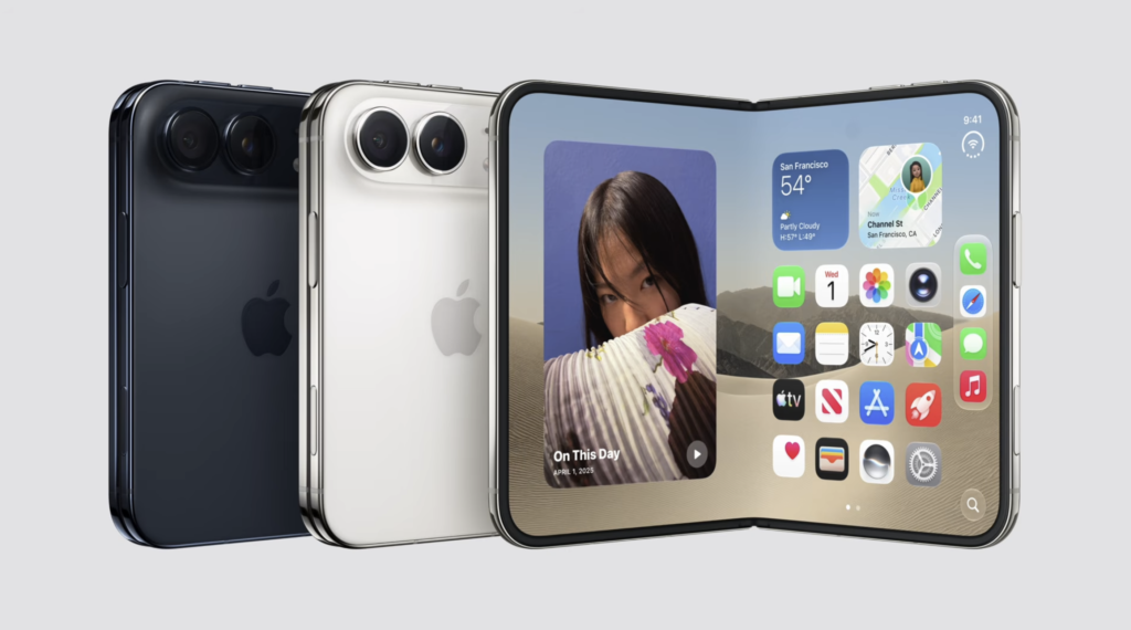 Apple’s New iPhone Duo Folds Horizontally, Like a Passport