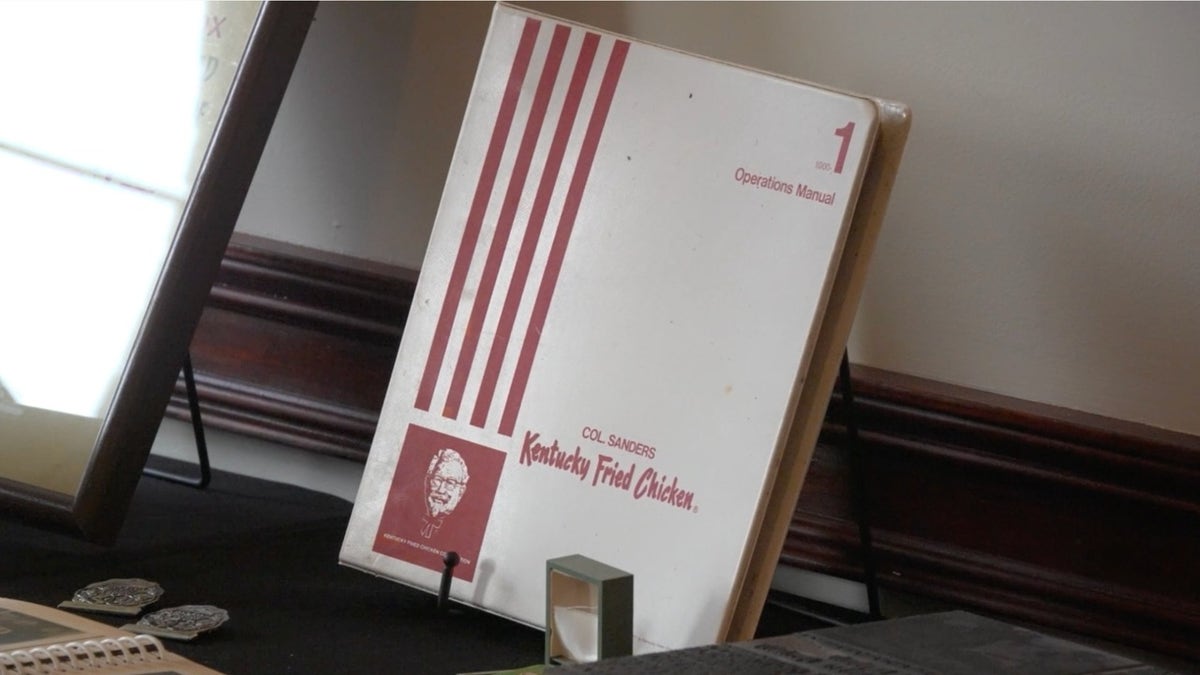 Vintage Kentucky Fried Chicken operations manual