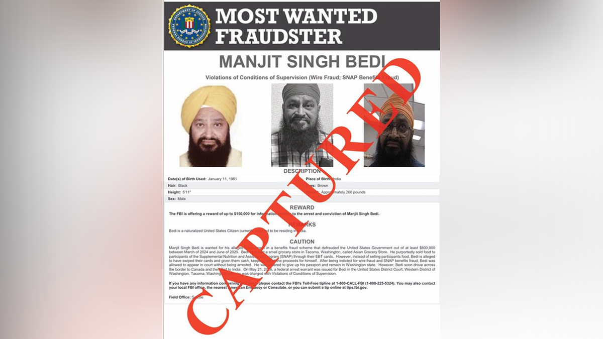 Manjit Singh Bedi wanted sign