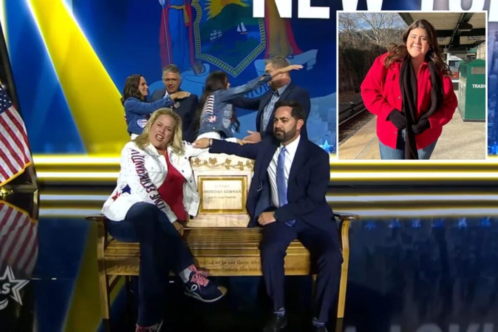 Slain Loyola student Sheridan Gorman’s mother gifts Congress bench dedicated to her daughter at GOP midterm convention