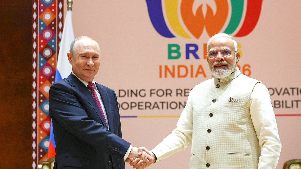 Putin meets Modi
