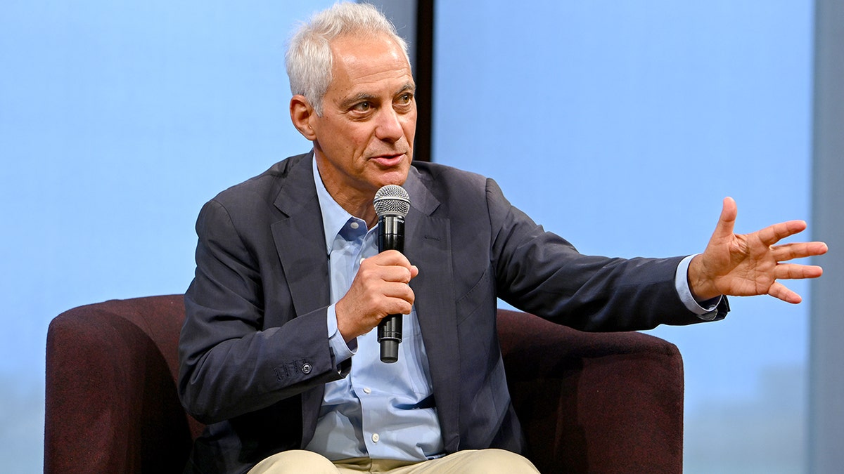Rahm Emanuel speaking