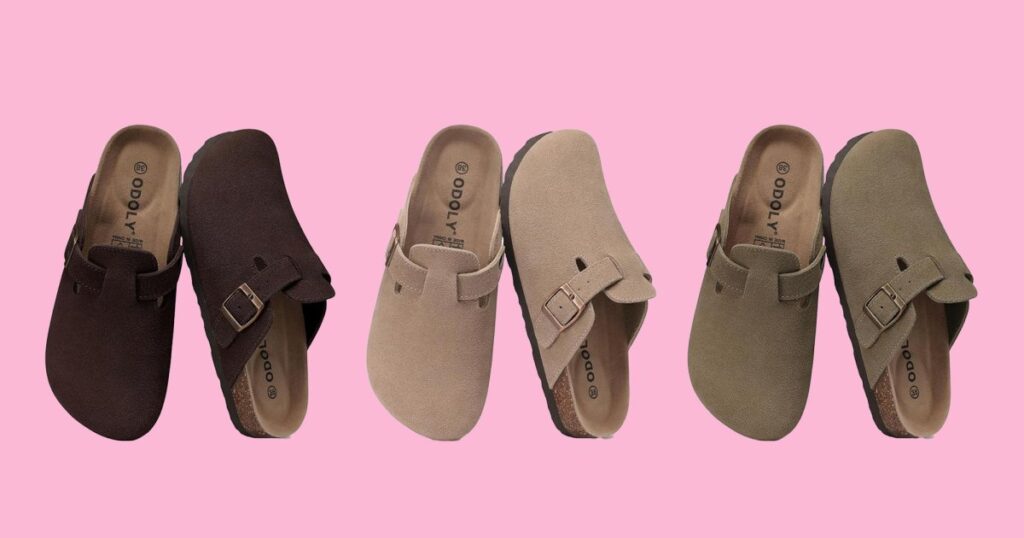 These $50 Amazon Suede Clogs Have the Arch Support Shoppers Want for All-Day Comfort