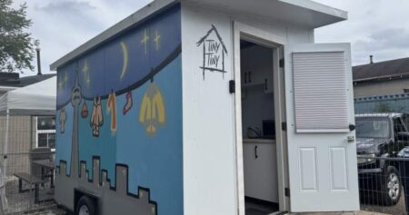 Micro-shelter village being built in Scarborough