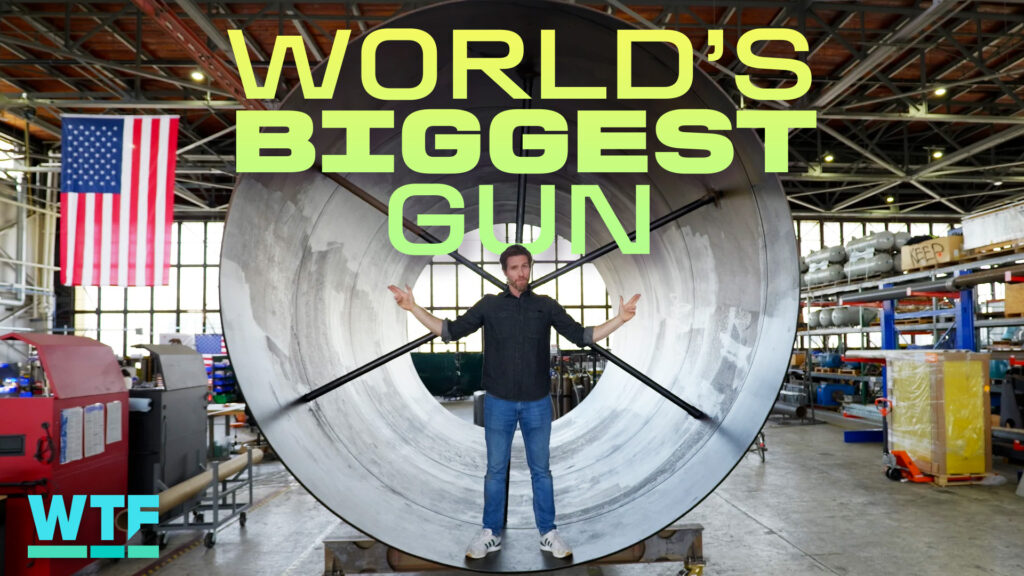 World’s Largest Gun Aims to Shoot Satellites Into Space